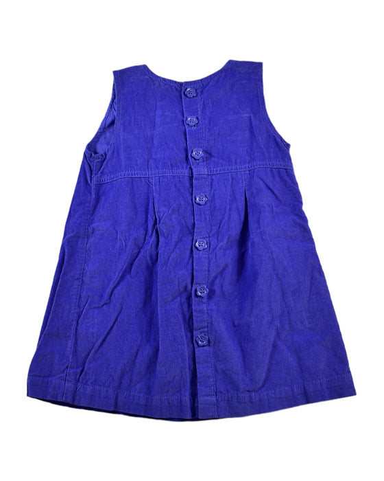 A Purple Sleeveless Dresses from Pumpkin Patch in size 12-18M for girl. (Back View)