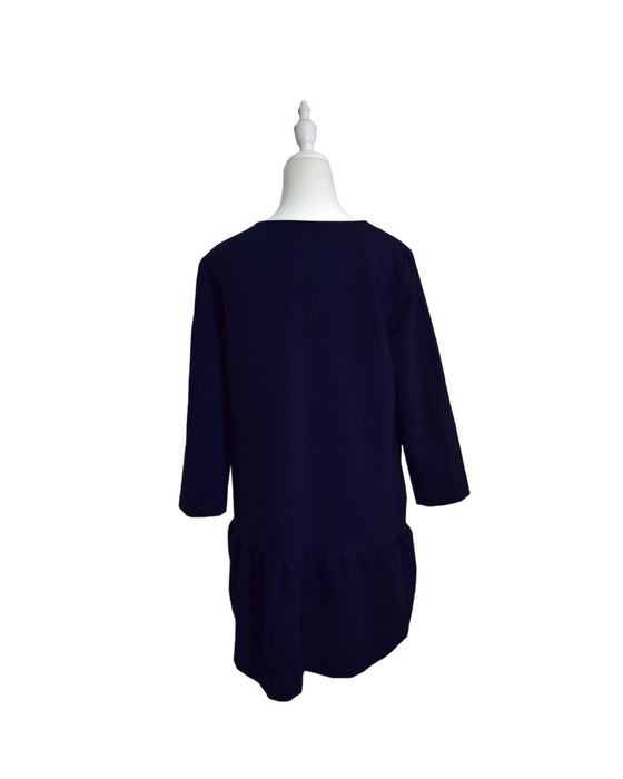 A Blue Long Sleeve Dresses from Hatch in size S for maternity. (Back View)