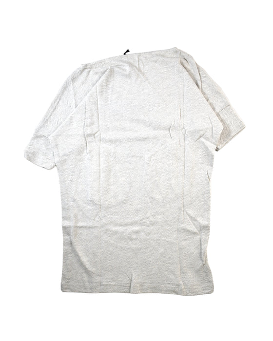 A White Short Sleeve Dresses from Omamimini in size 4T for girl. (Back View)