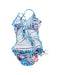 A Blue Swimsuits from Pilyq in size 10Y for girl. (Back View)