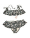 A Green Bikinis from Eberjey in size 12Y for girl. (Front View)
