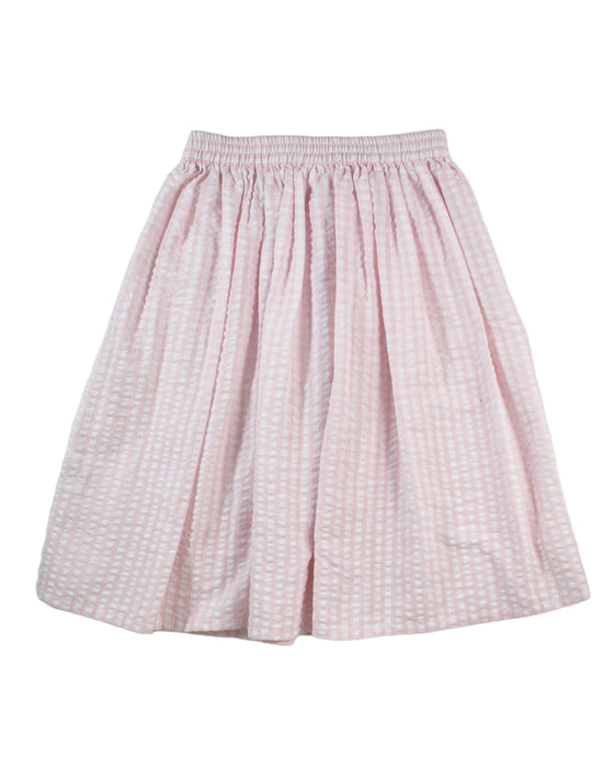 A Pink Mid Skirts from Seed in size 5T for girl. (Back View)