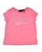A Pink Short Sleeve T Shirts from Polo Ralph Lauren in size 3T for girl. (Front View)