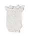 A White Short Sleeve Bodysuits from Hugo Boss in size 3-6M for girl. (Back View)