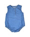 A Blue Bodysuits from Le Petit Society in size 3-6M for girl. (Front View)