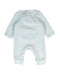 A Blue Long Sleeve Jumpsuits from Cat & Jack in size Newborn for boy. (Back View)