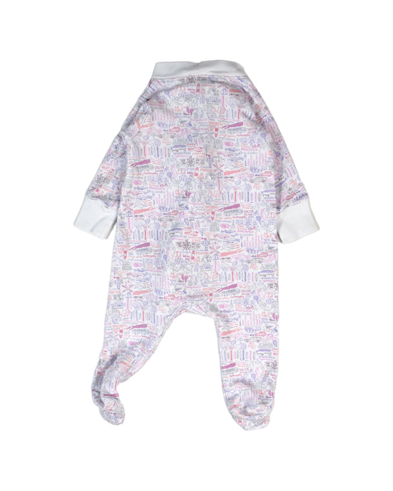 A White Onesies from Joy Street in size 0-3M for girl. (Back View)