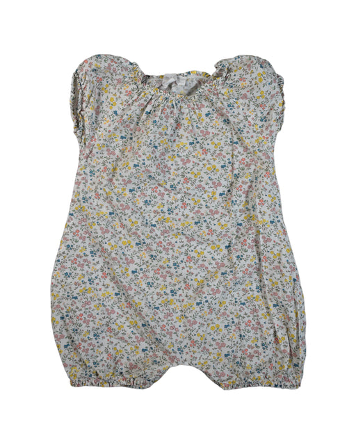 A Multicolour Short Sleeve Rompers from Chateau de Sable in size 3-6M for girl. (Front View)