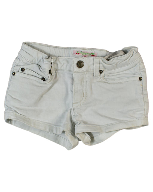 A Grey Shorts from Bonpoint in size 4T for girl. (Front View)