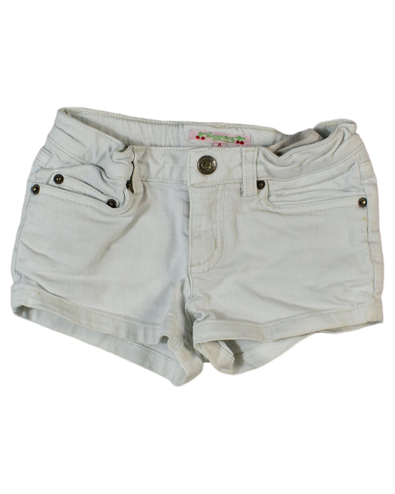 A Grey Shorts from Bonpoint in size 4T for girl. (Front View)