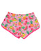 A Pink Swim Shorts from Sunuva in size 7Y for girl. (Back View)