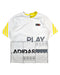 A White Short Sleeve T Shirts from Adidas in size 9Y for boy. (Front View)