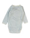 A White Long Sleeve Bodysuits from Petit Bateau in size 3-6M for boy. (Back View)