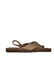 A Brown Sandals from Rainbow Club in size 6T for boy. (Front View)