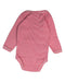 A Pink Bodysuits from Petit Bateau in size 6-12M for girl. (Back View)