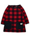 A Red Long Sleeve Dresses from Roots in size 3-6M for girl. (Front View)