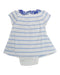 A White Bodysuits from Jacadi in size 3-6M for girl. (Back View)
