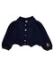 A Navy Cardigans from Catimini in size 3-6M for girl. (Front View)