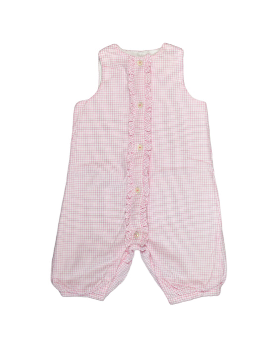 A Pink Jumpsuits from Jacadi in size 0-3M for girl. (Front View)