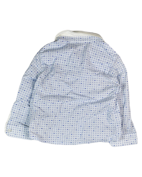 A Blue Shirts from Armani in size 6-12M for boy. (Back View)