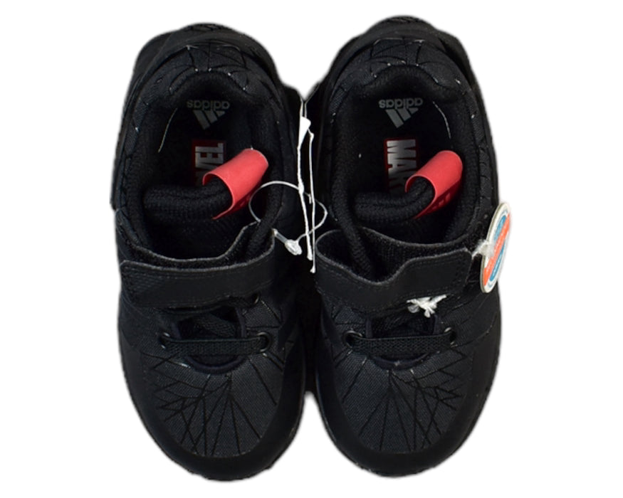 A Black Sneakers from Adidas in size 3T for boy. (Back View)