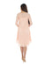 A Pink Long Sleeve Dresses from Bohn Fabulous in size S for maternity. (Back View)