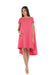 A Pink Short Sleeve Dresses from Bohn Fabulous in size M for maternity. (Front View)