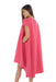 A Pink Short Sleeve Dresses from Bohn Fabulous in size M for maternity. (Back View)