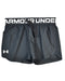 A Black Shorts from Under Armour in size 7-8Y for girl. (Front View)