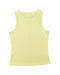A Yellow Sleeveless Tops from Seed in size 10Y for girl. (Back View)