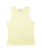 A Yellow Sleeveless Tops from Seed in size 10Y for girl. (Front View)