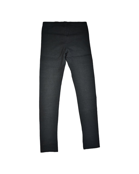 A Black Leggings from Seed in size 10Y for girl. (Back View)