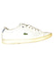 A White Sneakers from Lacoste in size 7Y for boy. (Front View)