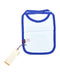 A Blue Bibs from Poco Nido in size O/S for neutral. (Back View)