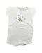 A White Bodysuits from Jacadi in size 3-6M for girl. (Front View)