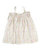 A Beige Sleeveless Dresses from Bonpoint in size 3T for girl. (Back View)