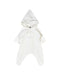 A White Long Sleeve Jumpsuits from Petit Bateau in size 0-3M for boy. (Front View)