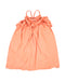 A Orange Sleeveless Dresses from Monbebe in size L for girl. (Back View)