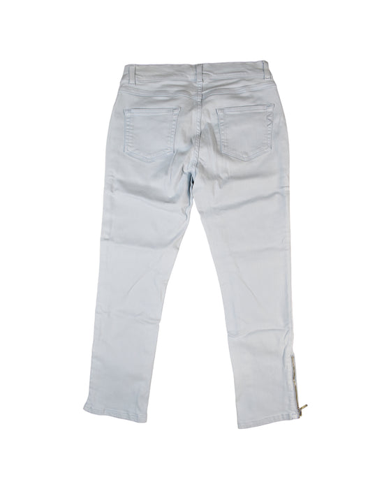 A Grey Jeans from Seraphine in size M for maternity. (Back View)