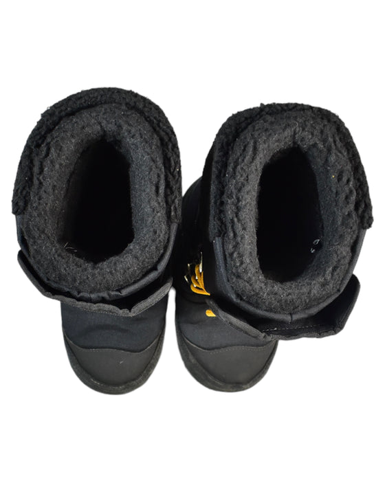 A Black Winter Boots from DSquared2 in size 7Y for girl. (Back View)