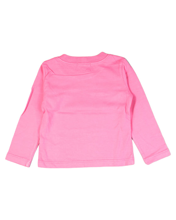 A Pink Long Sleeve Tops from Juicy Couture in size 2T for girl. (Back View)