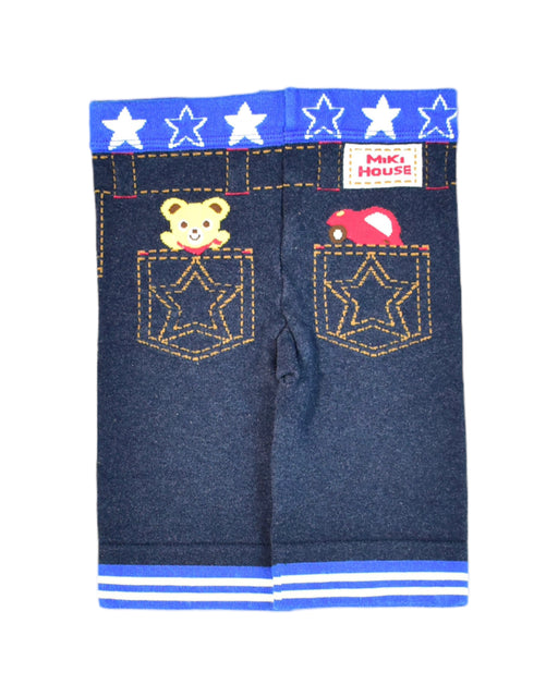 A Blue Casual Pants from Miki House in size 5T for boy. (Back View)