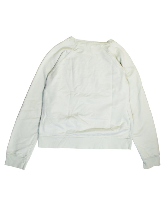 A Green Sweatshirts from Bonpoint in size 12Y for girl. (Back View)