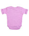 A Purple Short Sleeve Bodysuits from Kate Quinn in size Newborn for girl. (Back View)