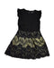 A Black Sleeveless Dresses from Marciano in size 10Y for girl. (Front View)