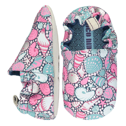 A Multicolour Slip Ons from Poco Nido in size 6-12M for girl. (Front View)