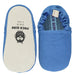 A Blue Slip Ons from Poco Nido in size 18-24M for boy. (Back View)