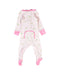 A Pink Onesies from The Beaufort Bonnet Company in size 3-6M for girl. (Back View)