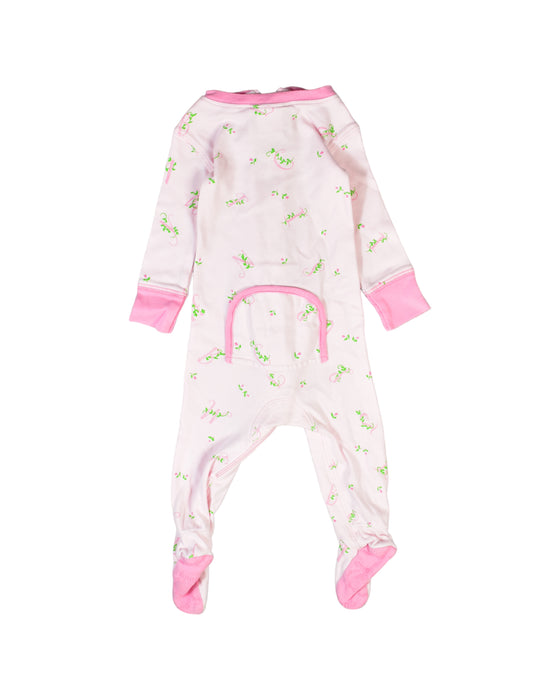 A Pink Onesies from The Beaufort Bonnet Company in size 3-6M for girl. (Back View)