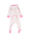 A Pink Onesies from The Beaufort Bonnet Company in size 3-6M for girl. (Back View)